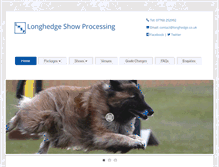Tablet Screenshot of longhedge.co.uk